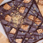 Bruchschokolade zu Weihnachten selber machen (im Backofen)