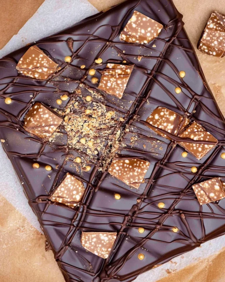 Bruchschokolade zu Weihnachten selber machen (im Backofen)
