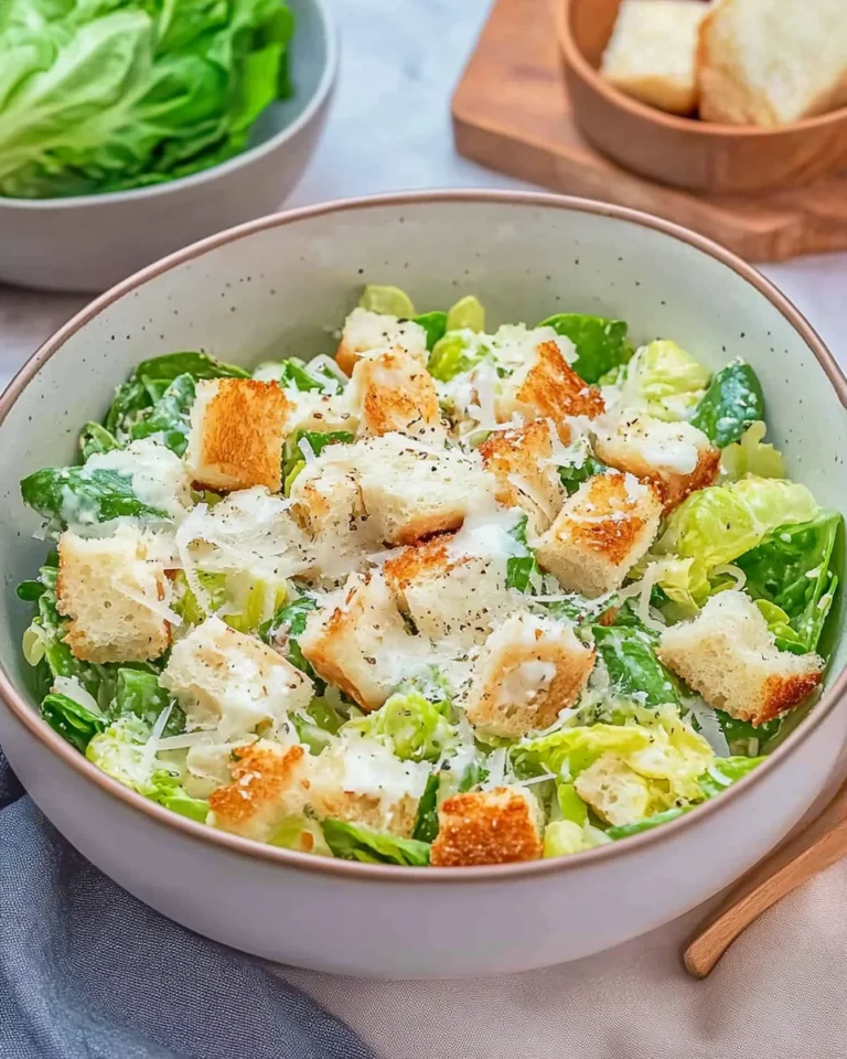 Caesar Salad - ohne Ei & Sardellen