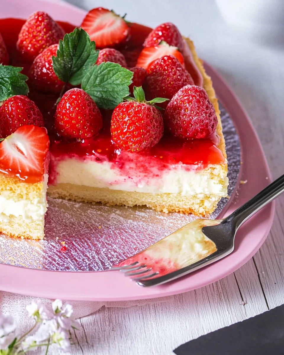 Erdbeerkuchen