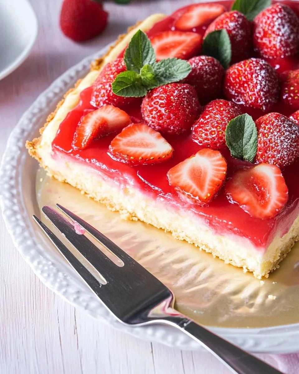 Erdbeerkuchen