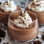Mousse au Chocolat ohne Ei