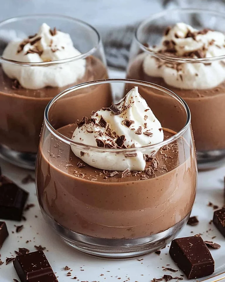 Mousse au Chocolat ohne Ei
