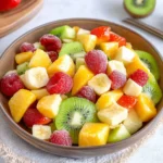 Obstsalat selber machen (schnelles Rezept)