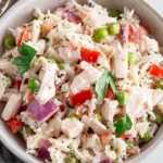 Reissalat mit Thunfisch & Paprika – so einfach