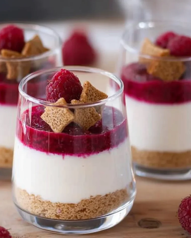 Spekulatius Dessert mit Himbeeren – Nachtisch zu Weihnachten