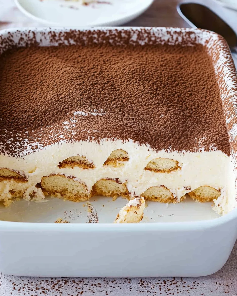 Tiramisu ohne Ei & Alkohol