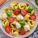 Tortellini Salat mit Pesto (schnelles Rezept)