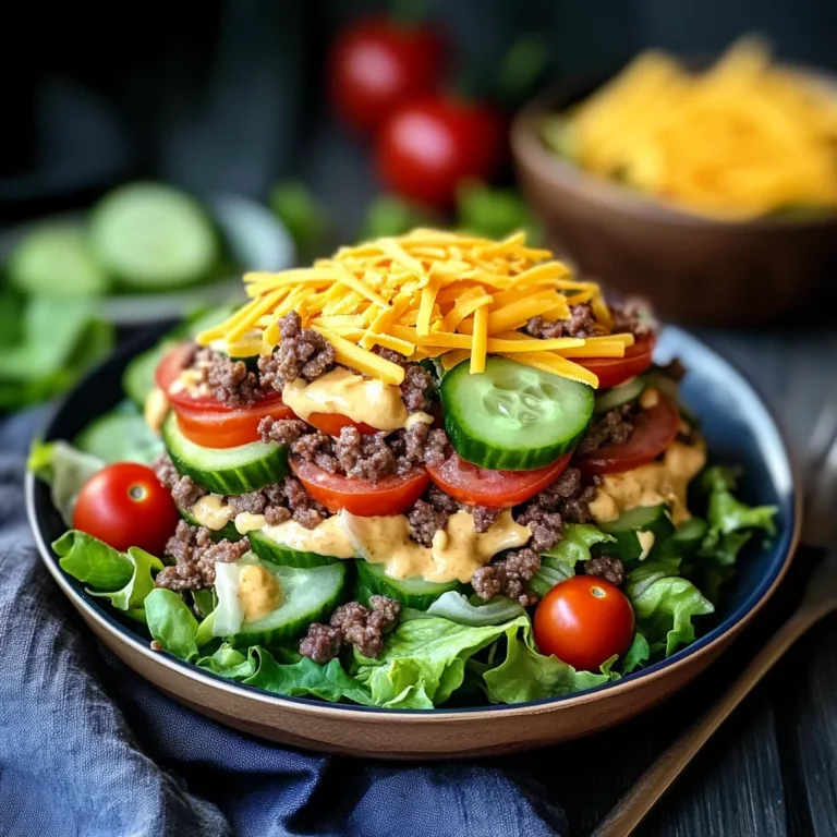 Big Mac Salat, das beste Rezept