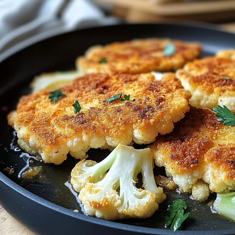 Blumenkohlschnitzel ganz einfach