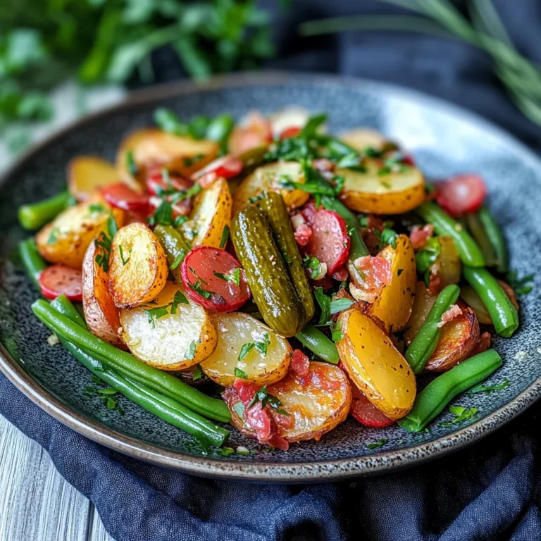 Bratkartoffelsalat ganz einfach
