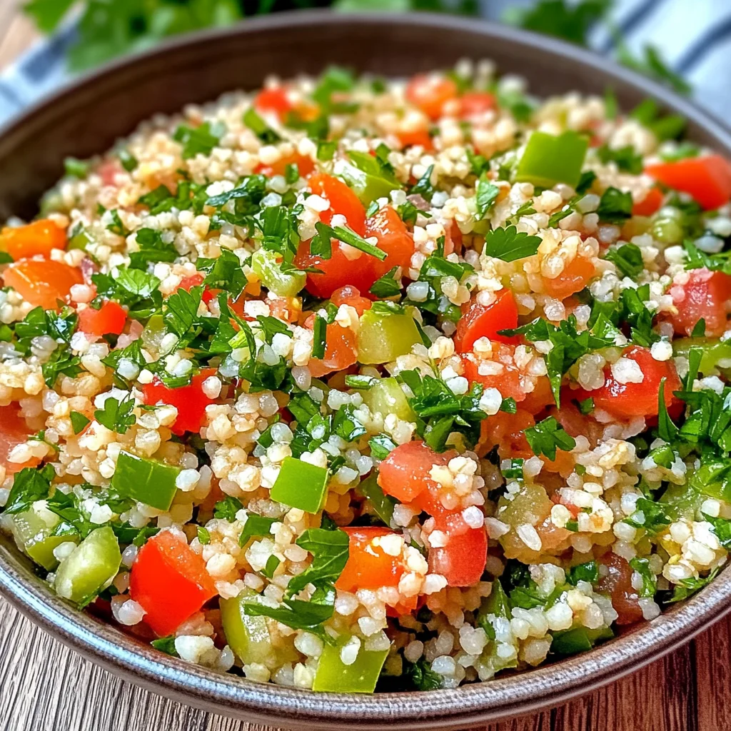 Bulgursalat:
