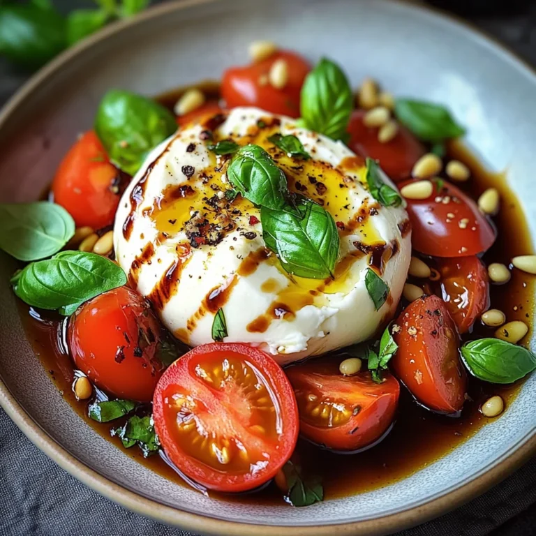 Burrata mit Tomate