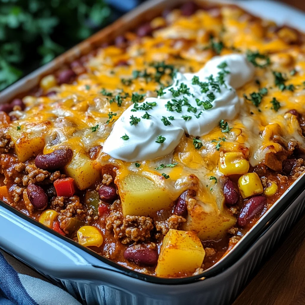 Chili-con-Carne-Auflauf: