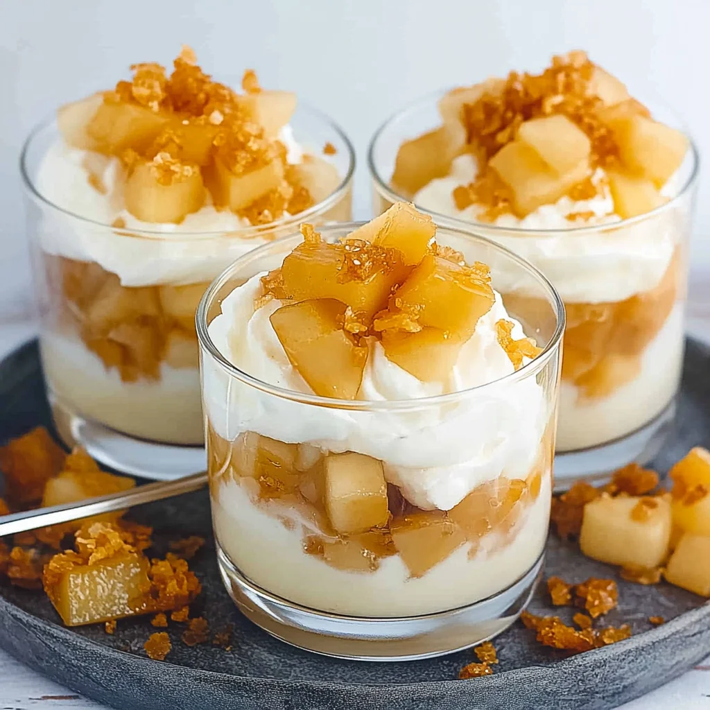 Bratapfel-Dessert