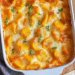 Butternut-Kürbis-Auflauf mit Gnocchi