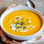 Cremige Butternut-Kürbis-Suppe