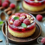 Fondant aux amandes et framboises : un délice fondant et fruité