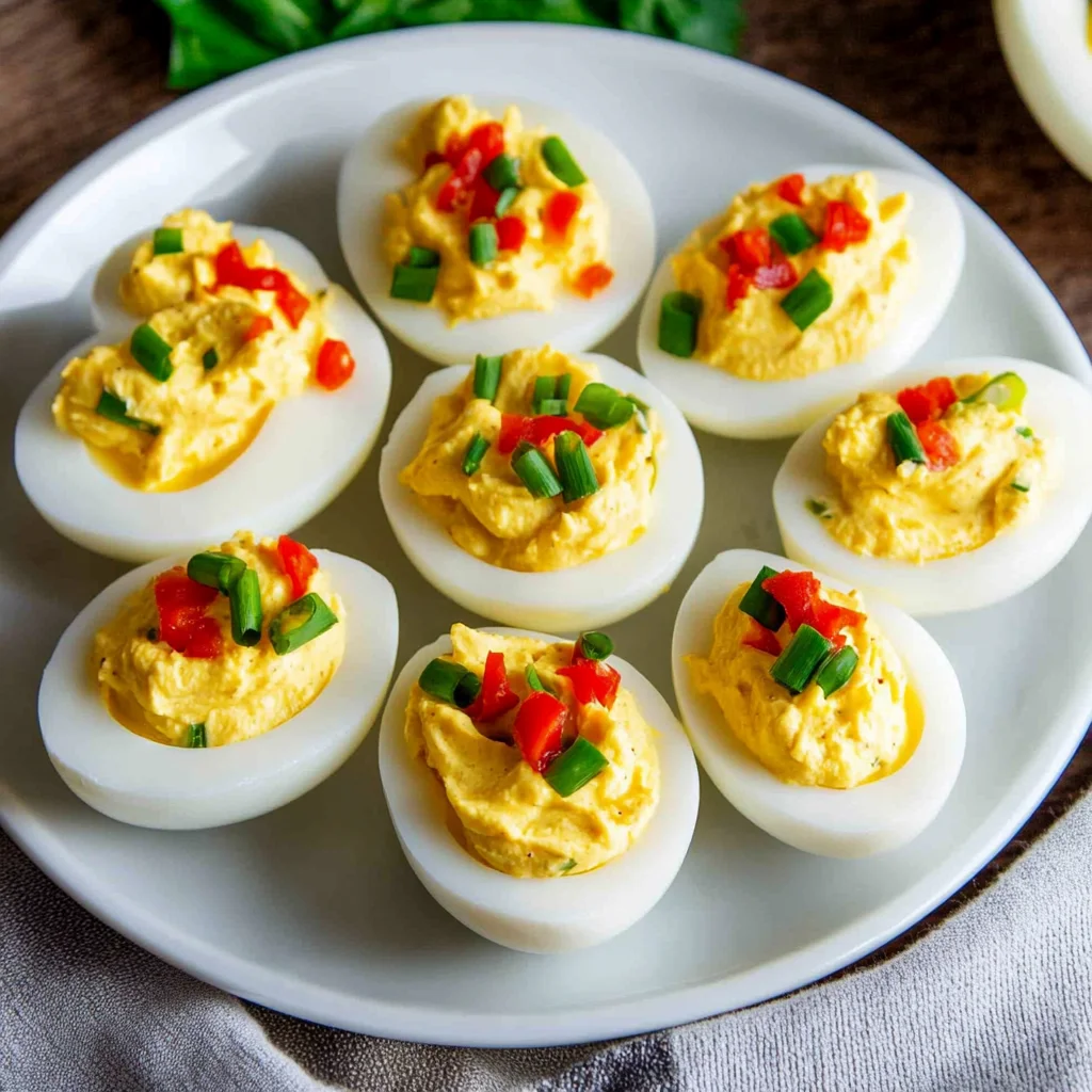 Gefüllte Eier - klassisch mit Mayo & Senf
