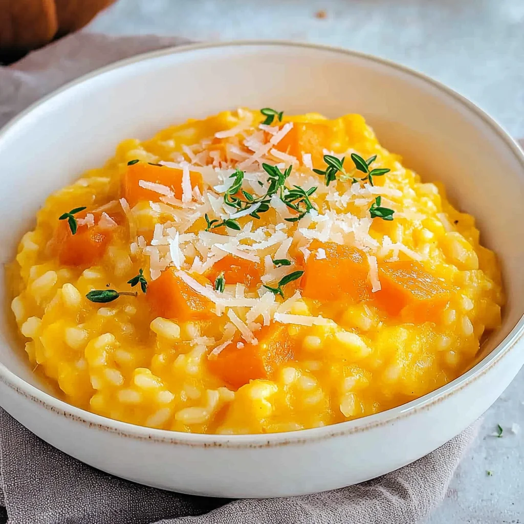 Kürbisrisotto