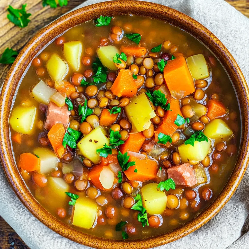Linsensuppe Rezept klassisch