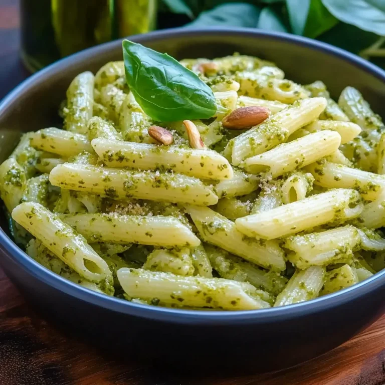 Nudeln mit Pesto