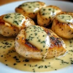 Poulet Sauce Boursin à l’Ail et Fines Herbes