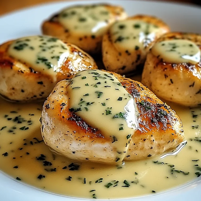 Poulet Sauce Boursin à l’Ail et Fines Herbes