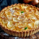 Tarte à l’Oignon Alsacienne : Une Recette Gourmande et Réconfortante