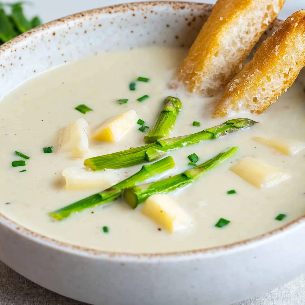 Spargelcremesuppe
