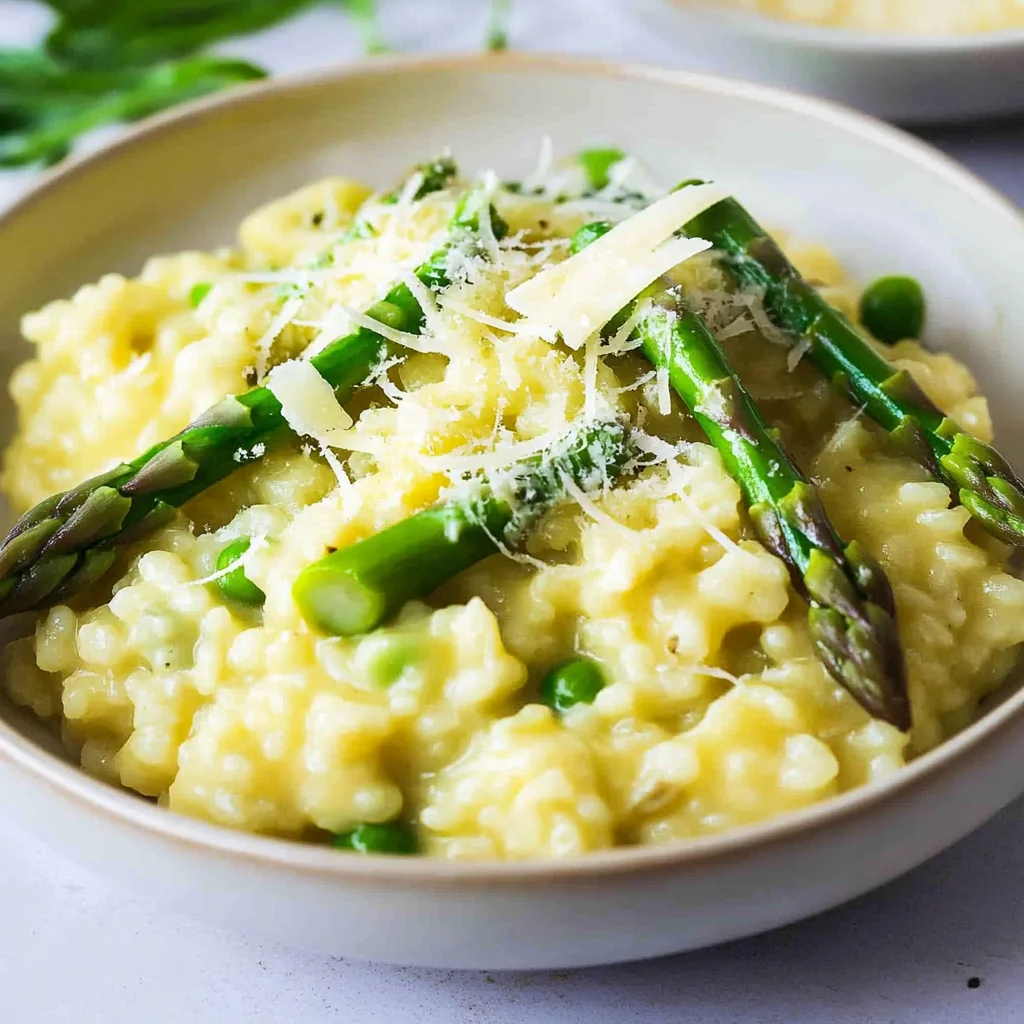 Spargelrisotto