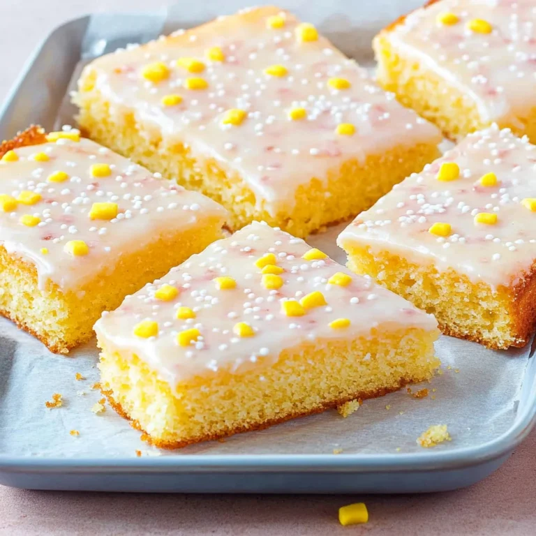 Zitronenkuchen vom Blech - saftig & einfach